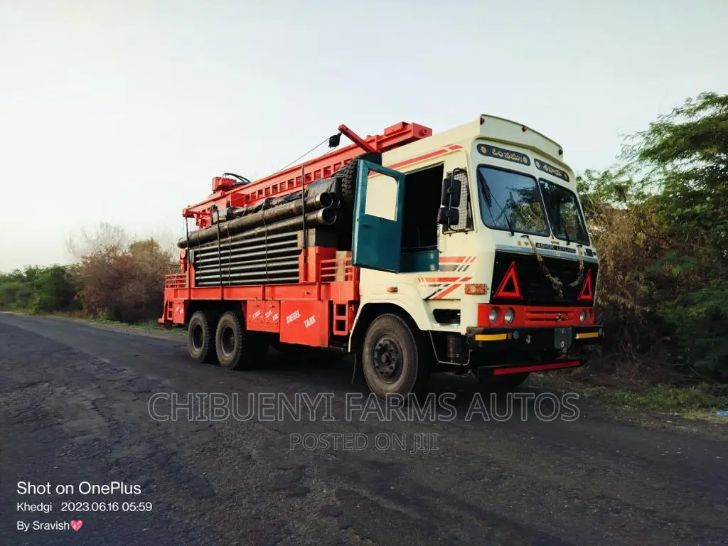 Borehole Drilling Rig Machine ~ 9 Gear