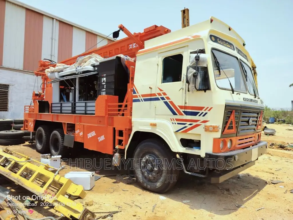 Borehole Drilling Rig Machine ~ 9 Gear
