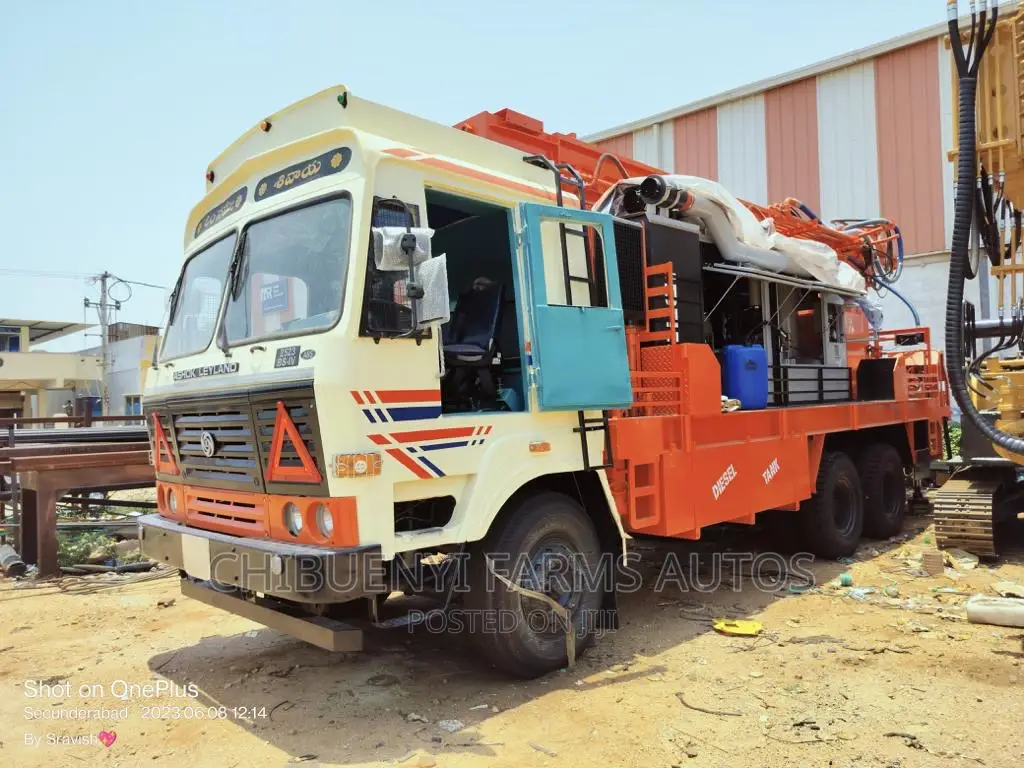 Borehole Drilling Rig Machine ~ 9 Gear