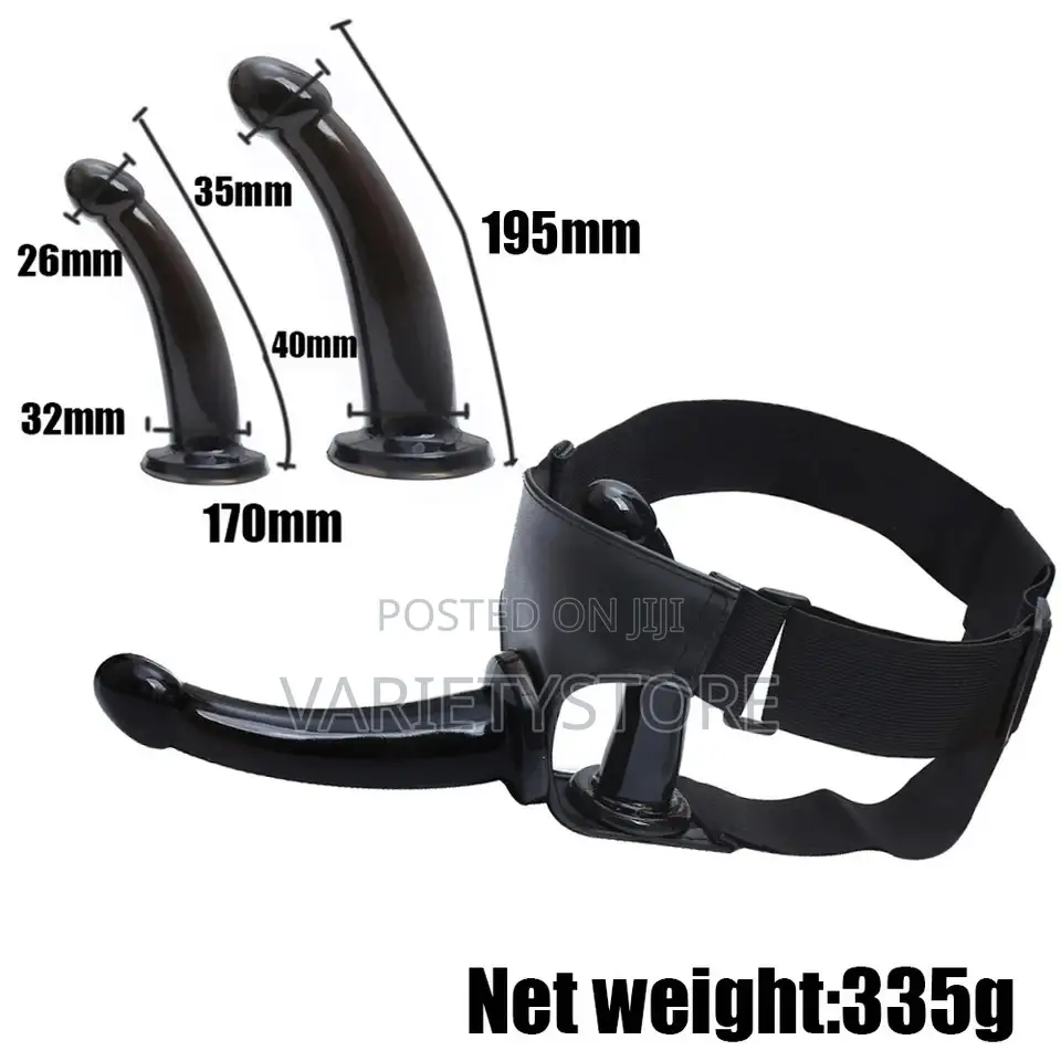 Double Dildo Strapon Realistic Ultra Harness Strap on Dildos