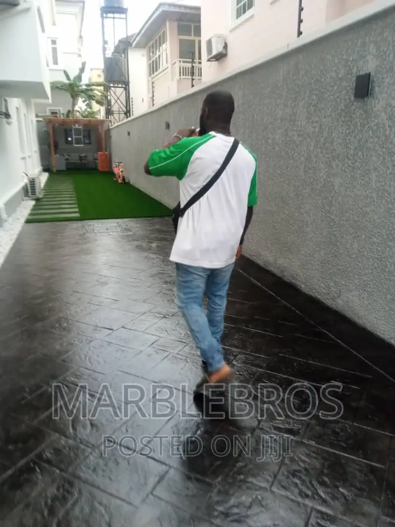 Compound Stamped Incret Floor Finishing