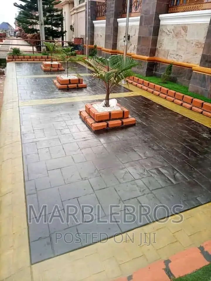 Compound Stamped Incret Floor Finishing