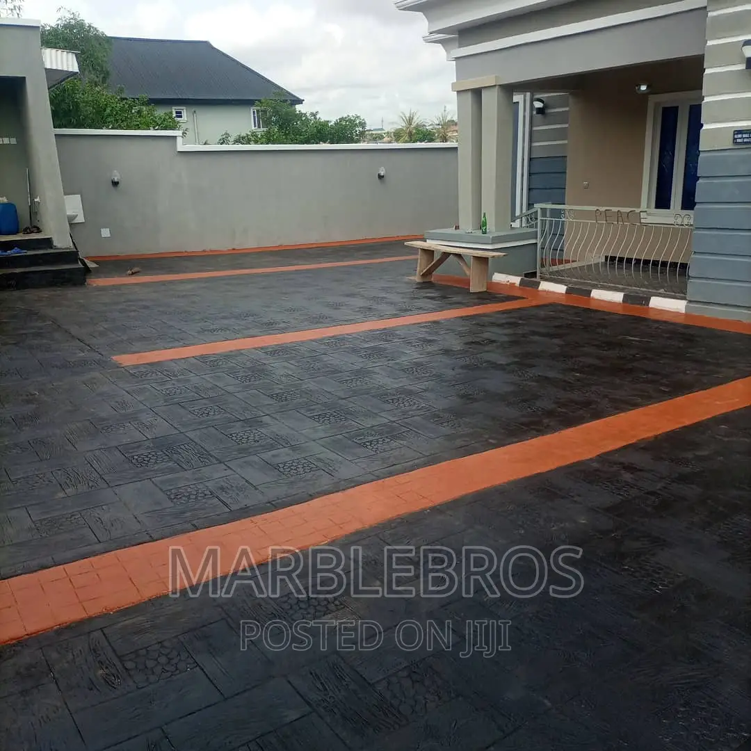 Compound Stamped Incret Floor Finishing