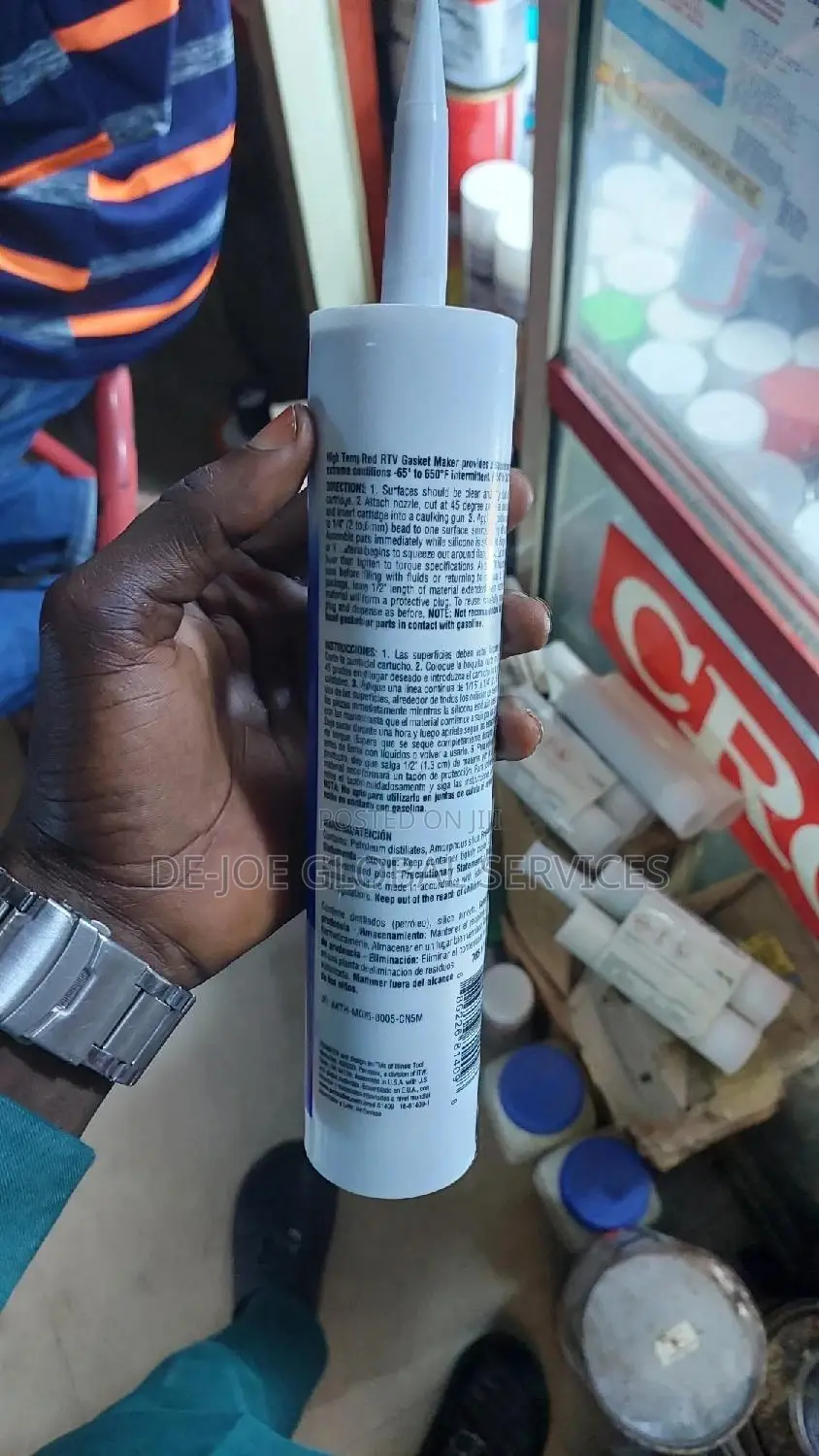 PERMATEX High Temperature Red RTV Sealant