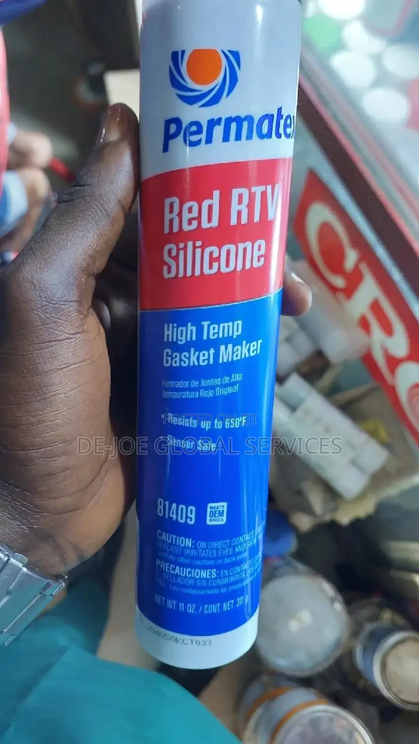 PERMATEX High Temperature Red RTV Sealant