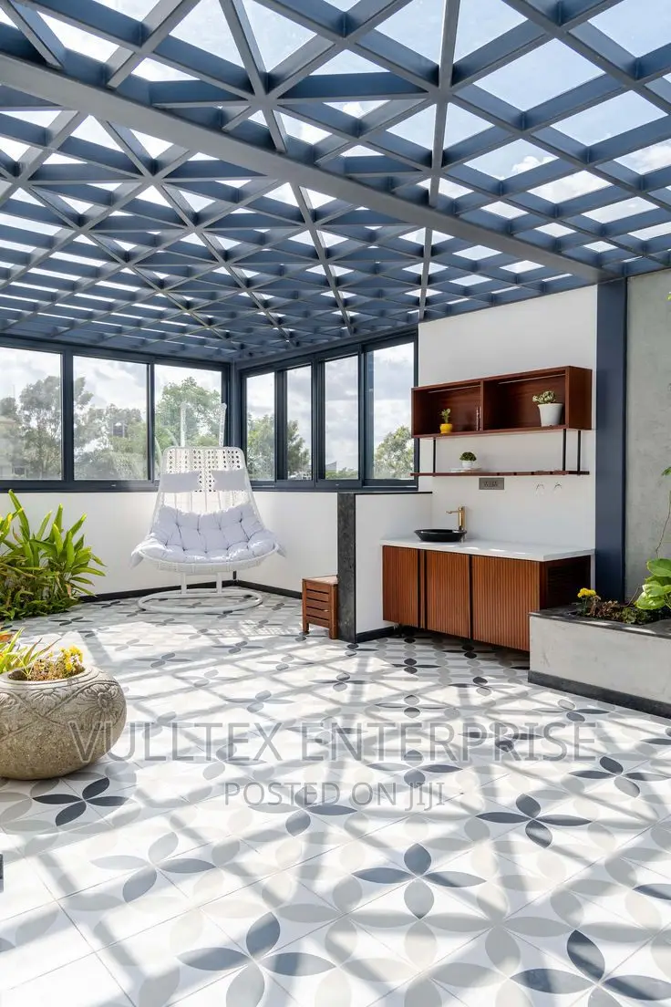 Pergola. For Outdoor Kitchen Area