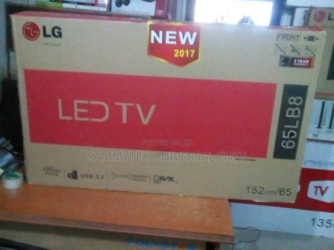 Brand New Original Lg 65 Inches Led Tv With 2years Warranty Sign