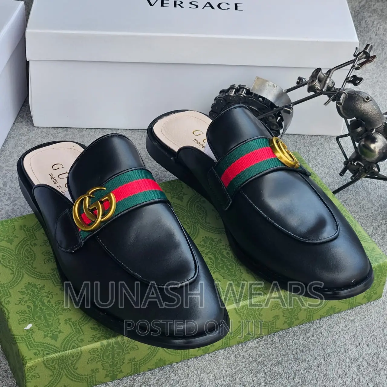 Luxury Gucci Half Shoe