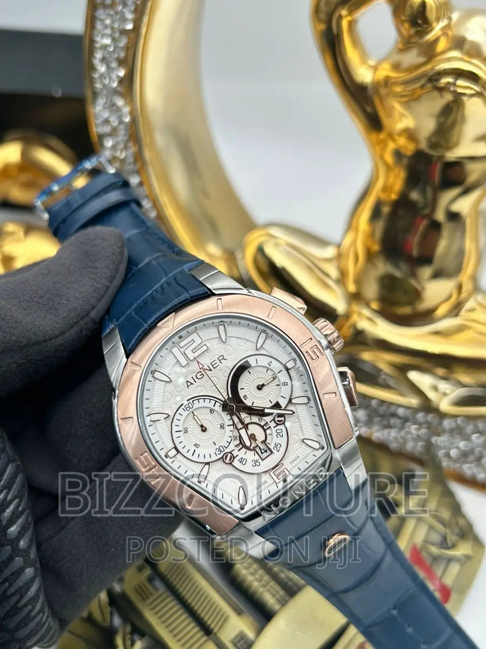 Original AIGNER Leather Strap Available in Store