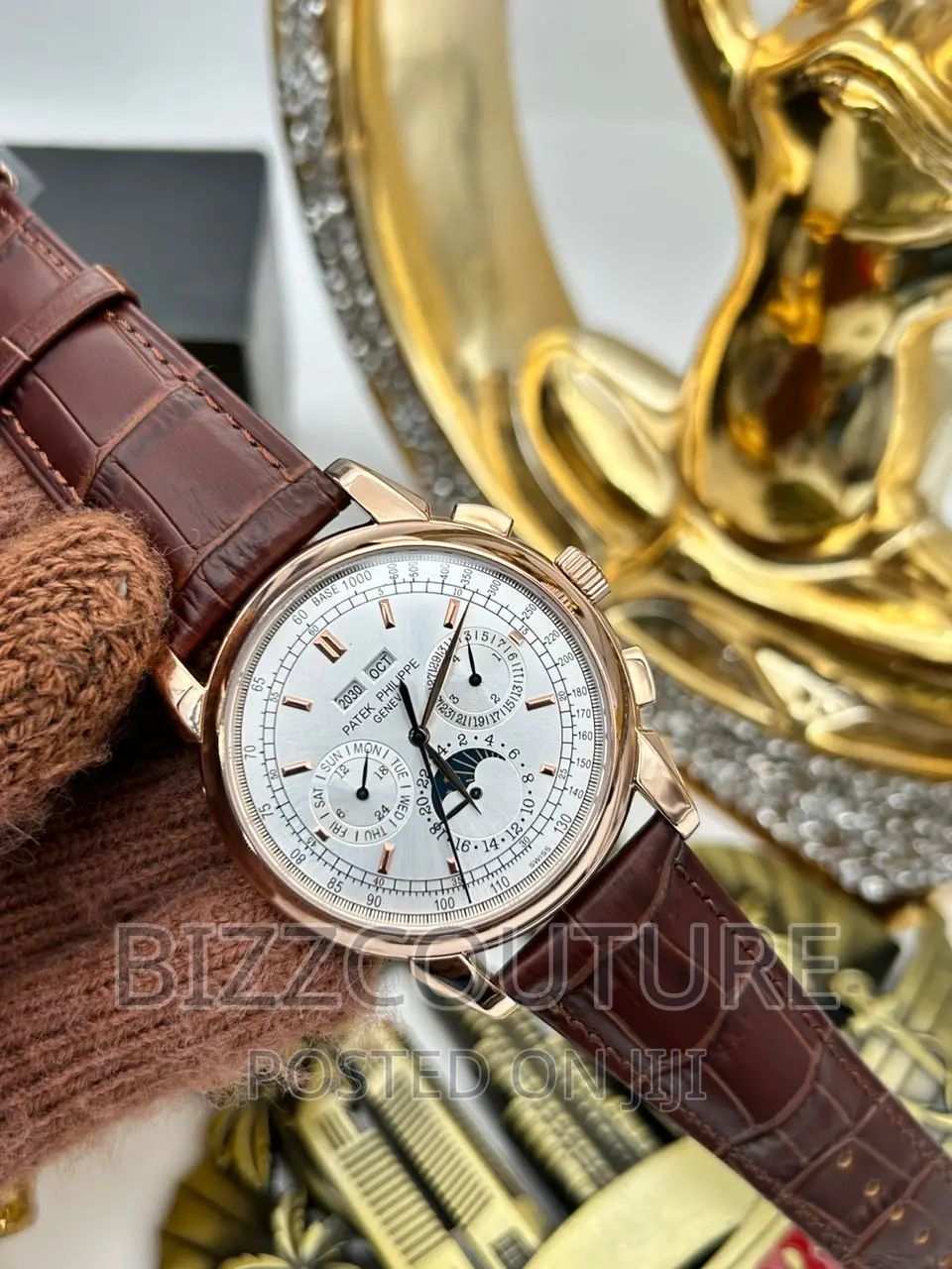 Original PATEK PHILIPPE Leather Strap Available in Store
