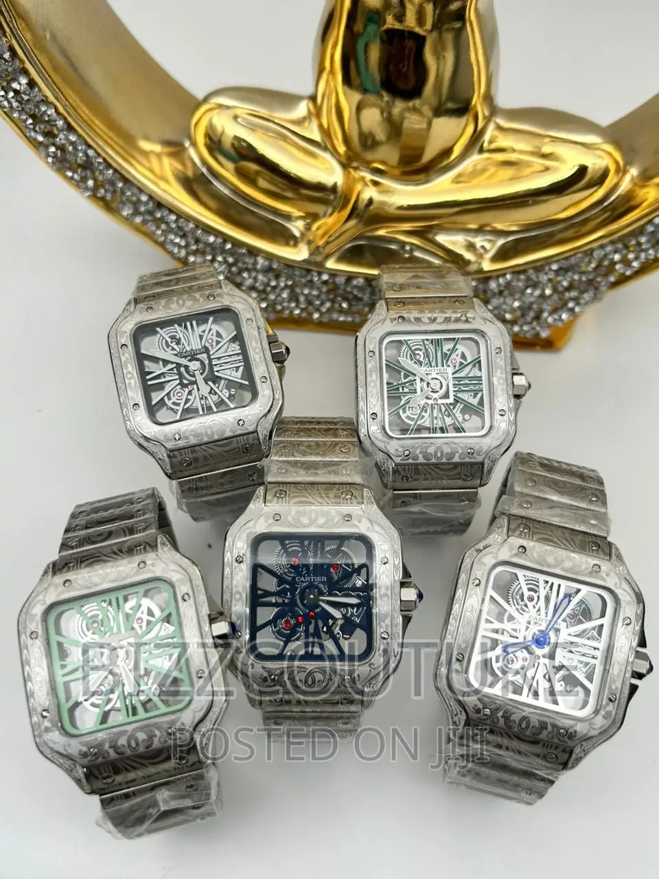 Original CARTIER MECHANICAL Silver Chain Available in Store