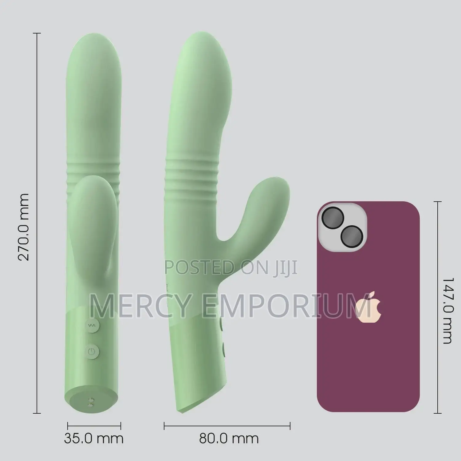 Clitoris G-Spot Rabbit Vibrator Women Sex Toy