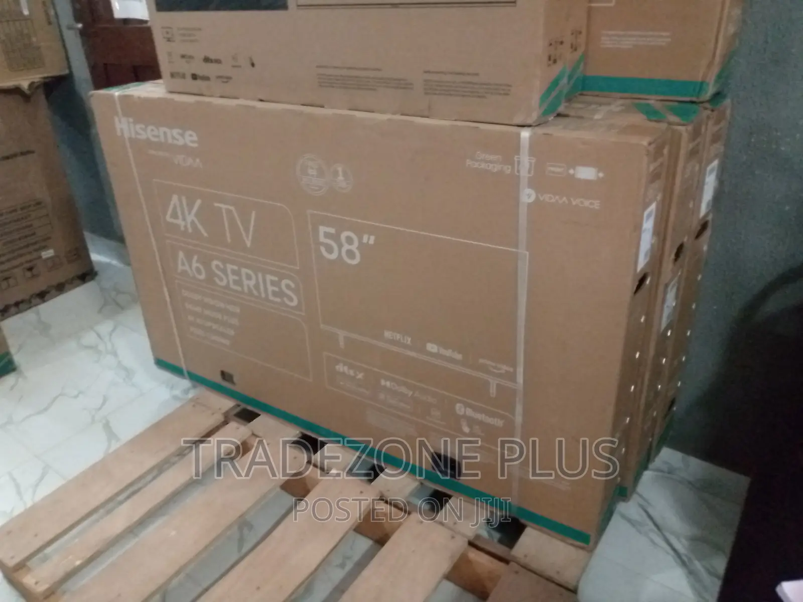 Hisense 58'' Smart Uhd Tv+Youtube+Netflix
