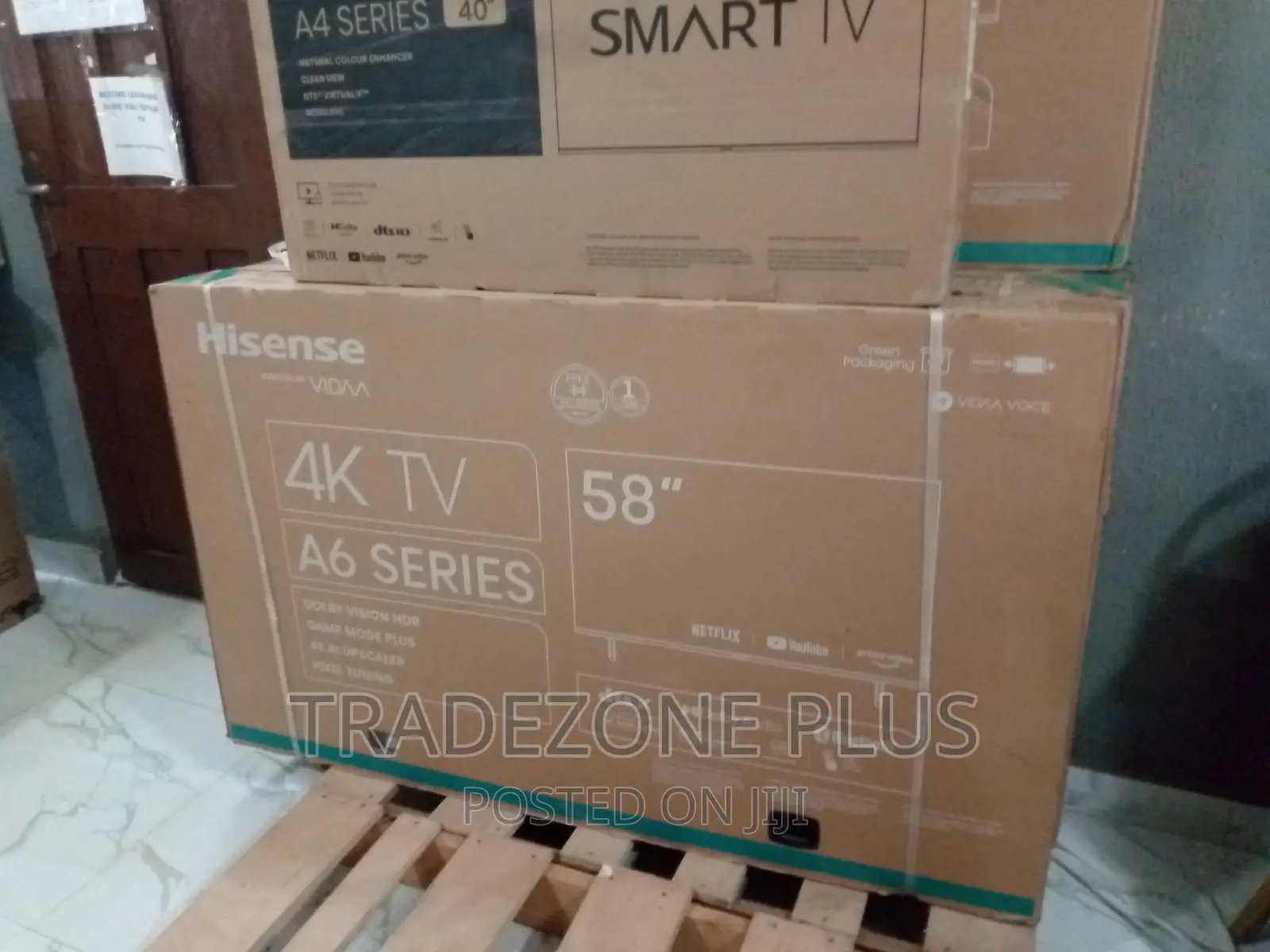 Hisense 58'' Smart Uhd Tv+Youtube+Netflix