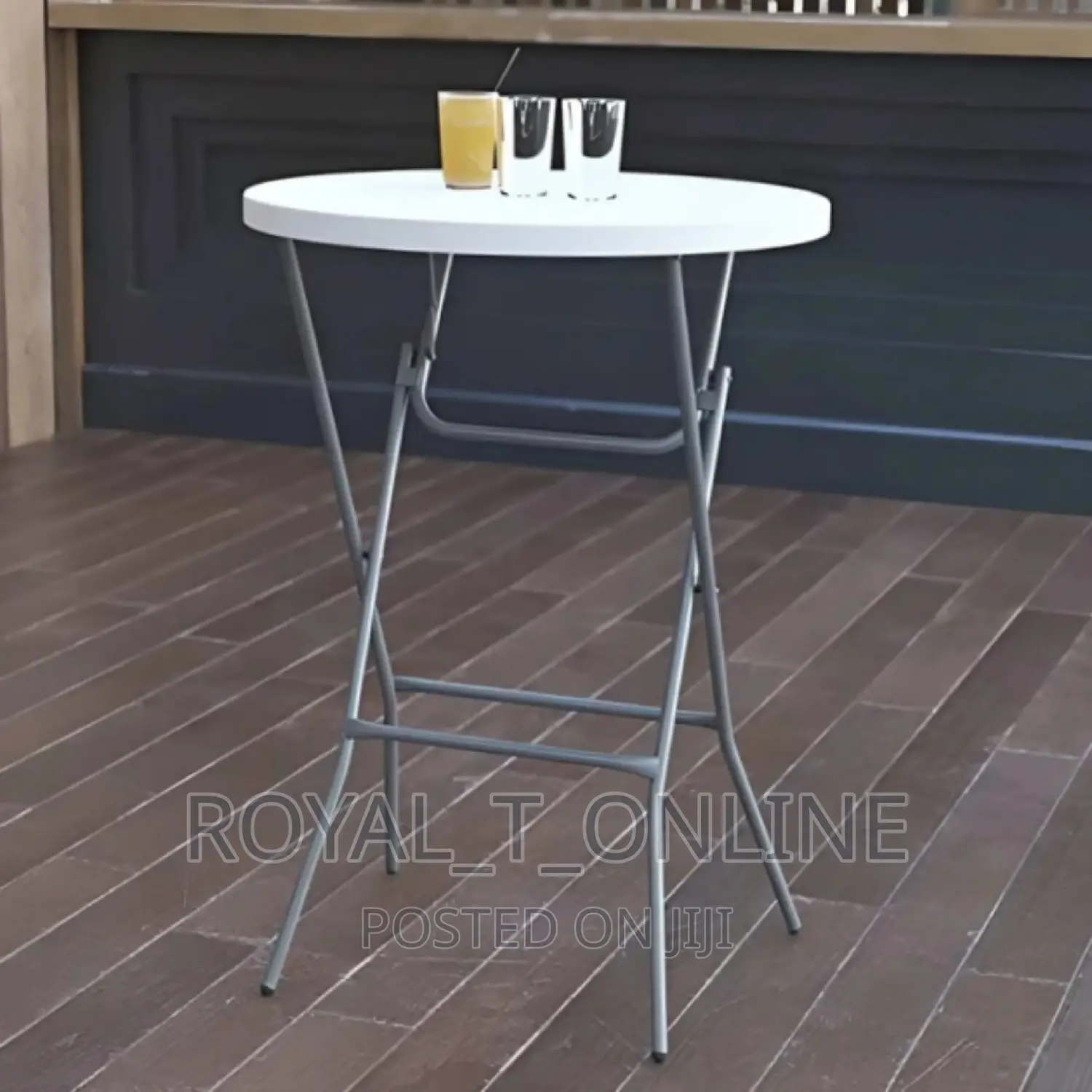 Round Folding Cocktail Table. Round Bar Table Lagos Abuja