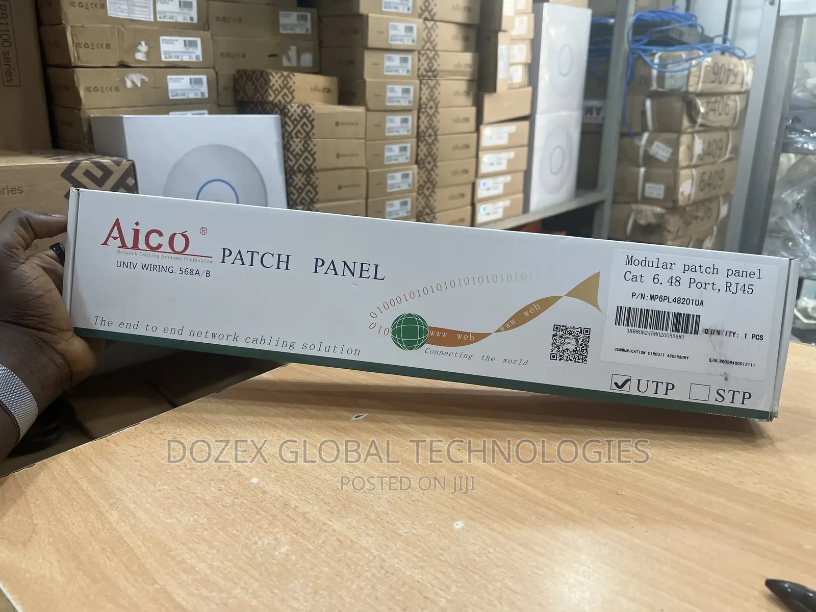 Aico 48 Ports Cat 6 Patch Panels