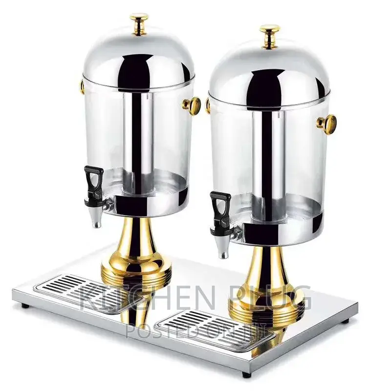 Double Beverage Commercial Juice And Drink Dispenser