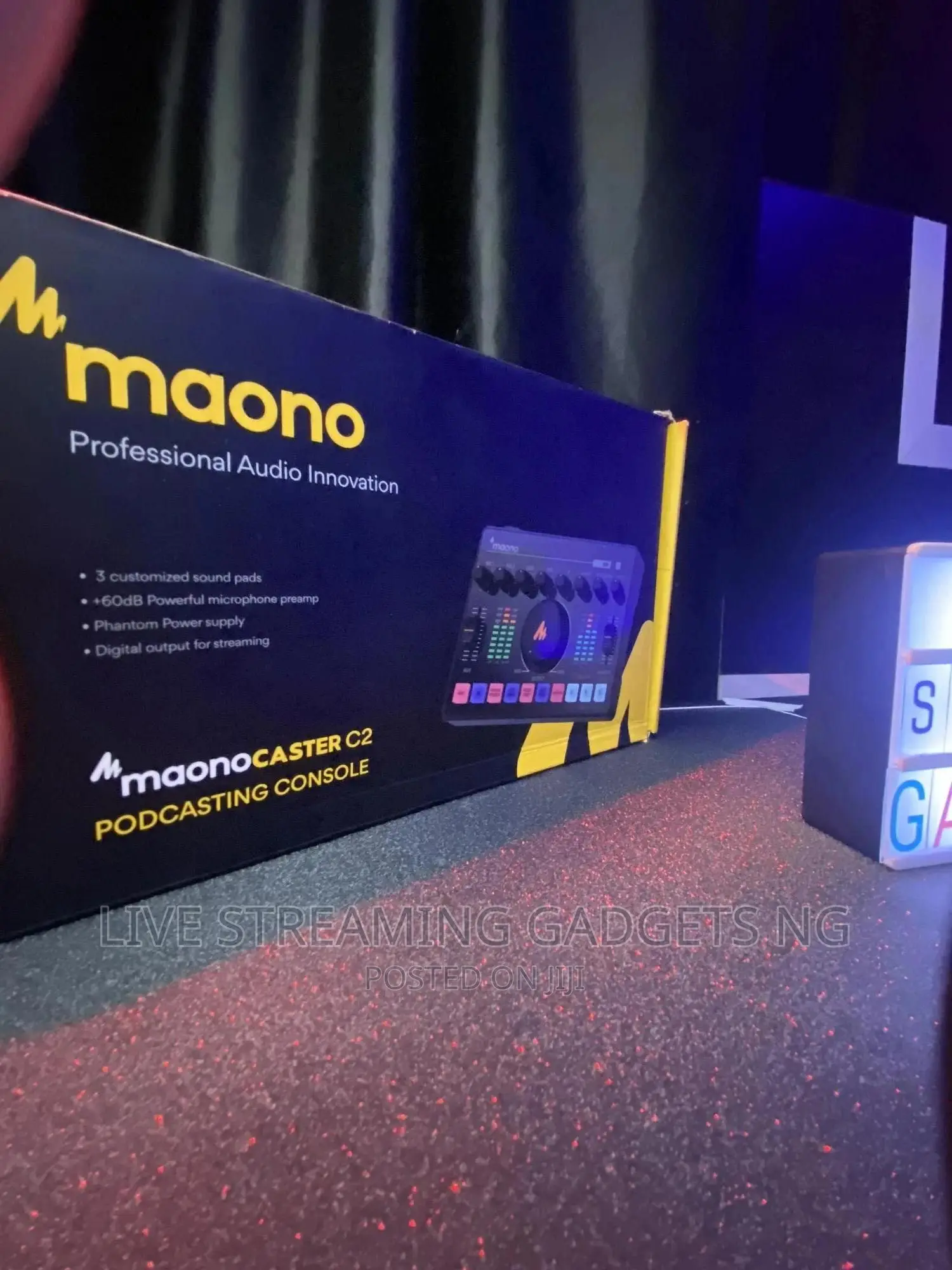 Maono C2 Soundcard / Audio Interface for Live Podcasts