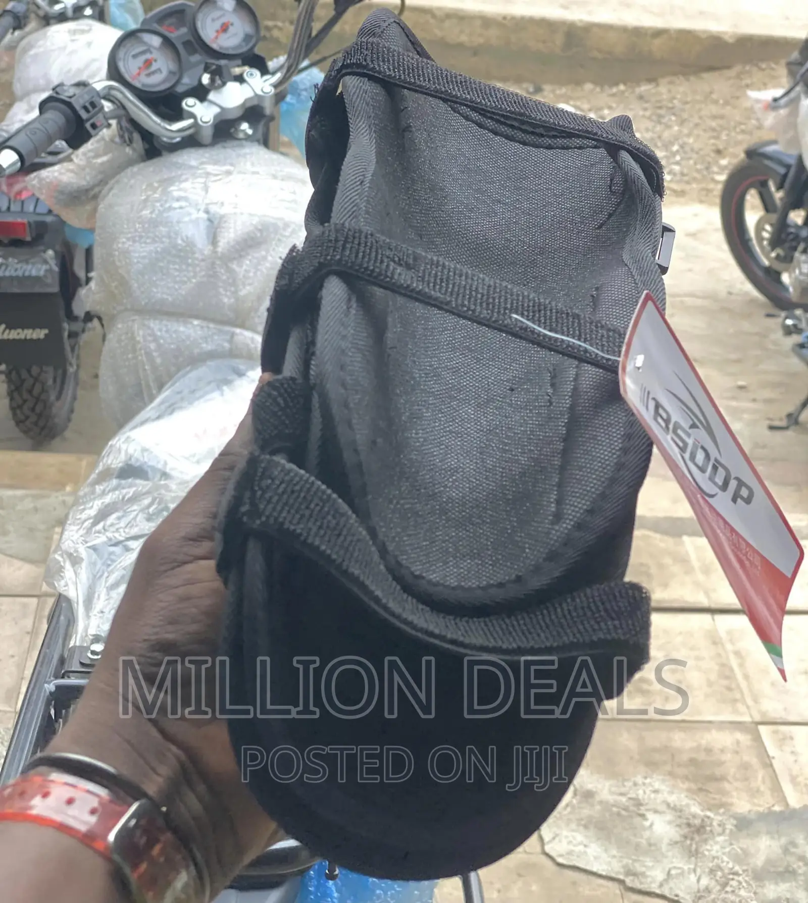 Stylish Biker Knee Brace And Elbow Guards