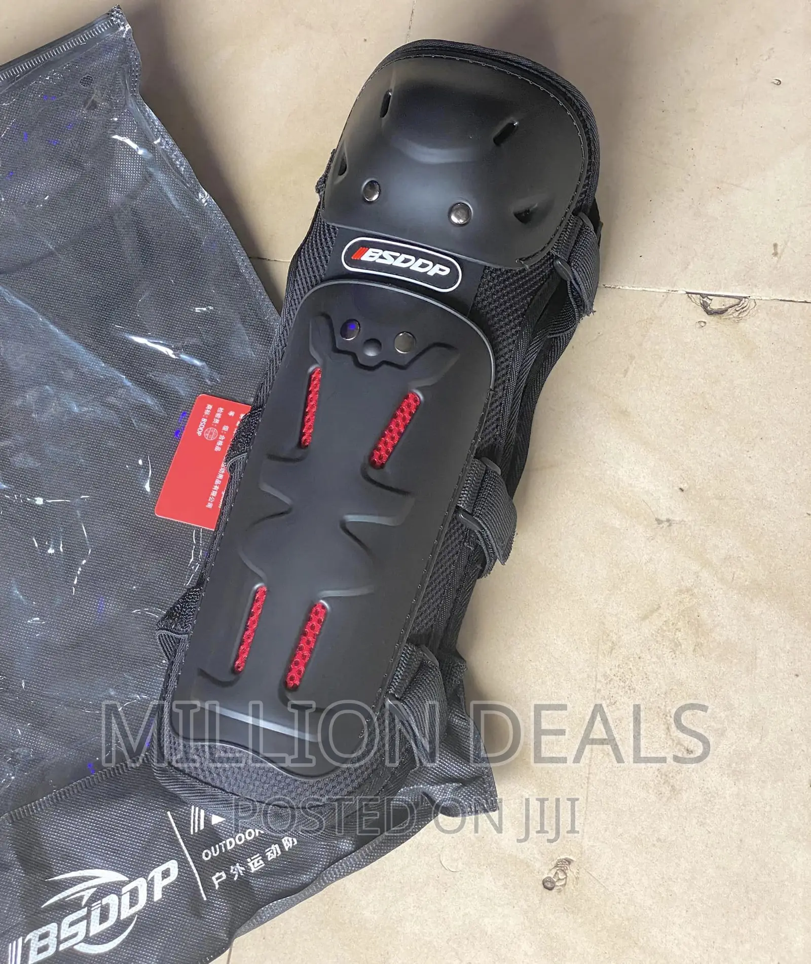 Stylish Biker Knee Brace And Elbow Guards