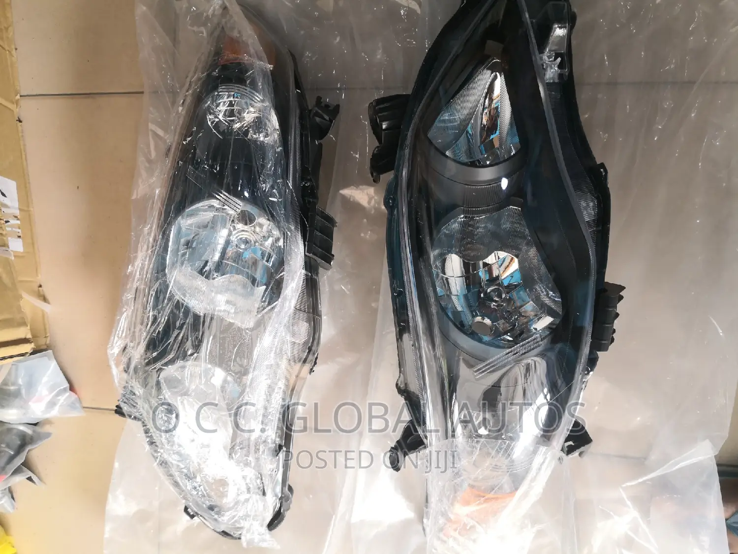 Headlamp Corolla 2010 Model Dark One