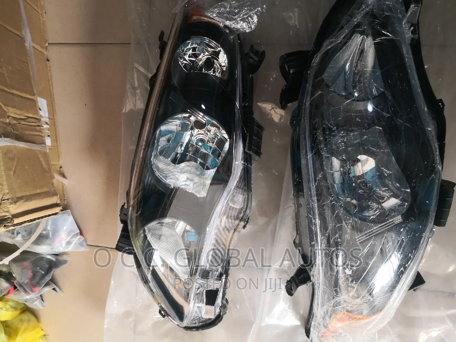 Headlamp Corolla 2010 Model Dark One