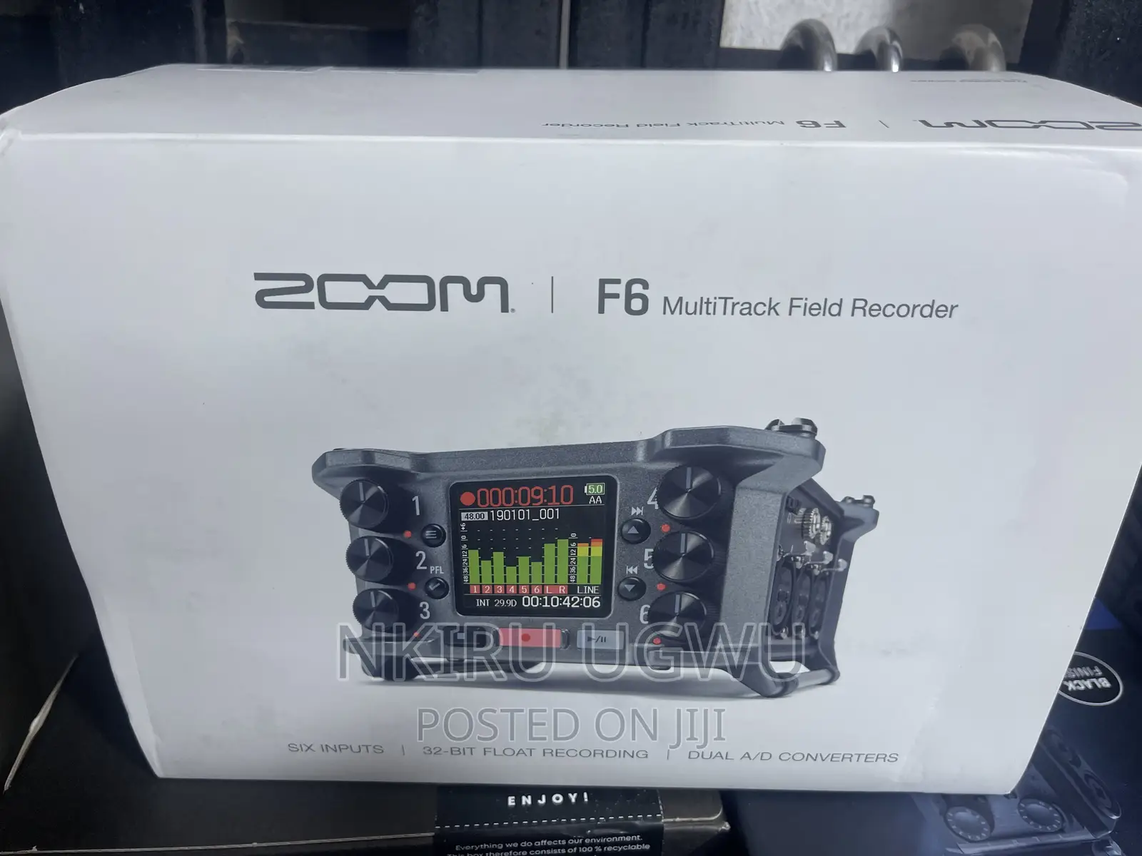 Zoom F6 6-input / 14-track Multitrack Field Recorder