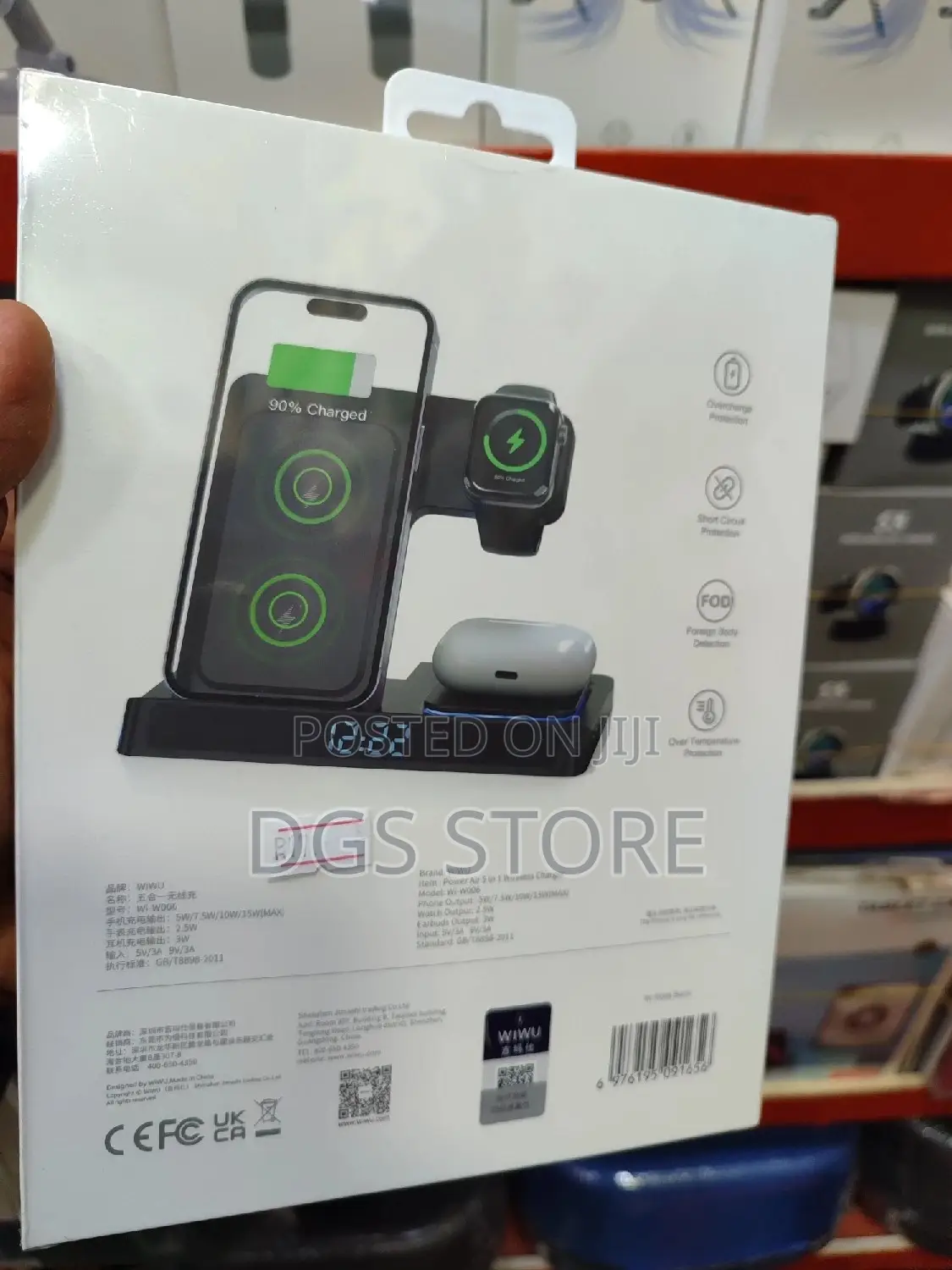 Wiwu Power Air 5in1 Wireless Charger Wi W006