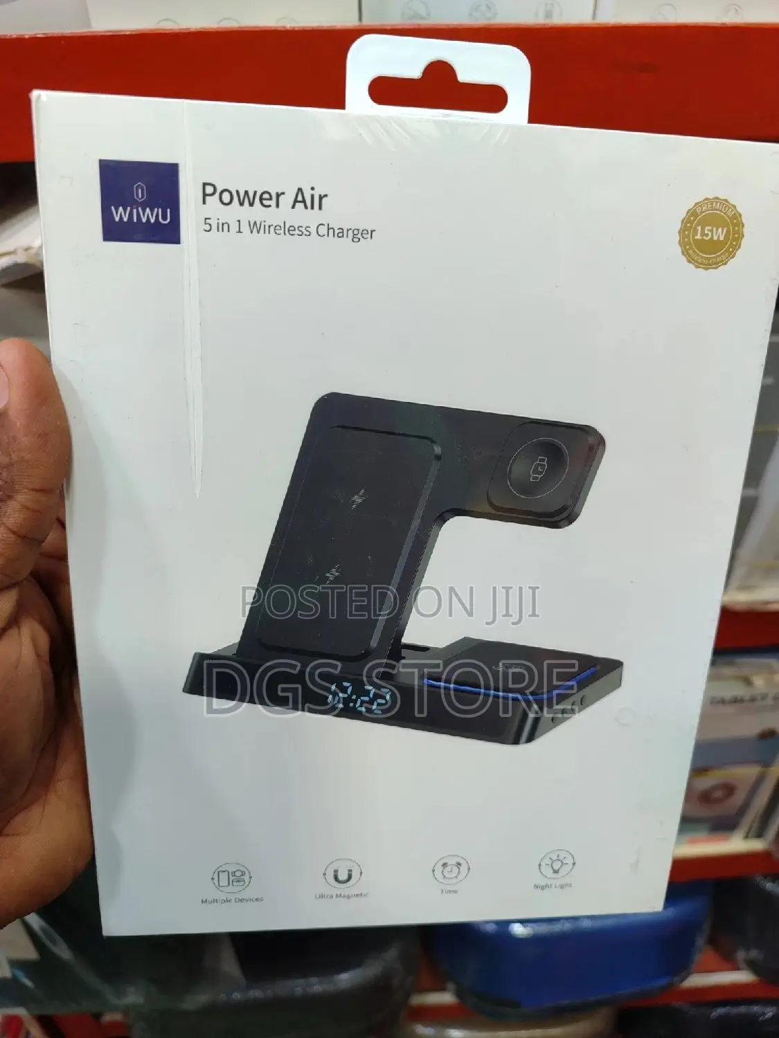 Wiwu Power Air 5in1 Wireless Charger Wi W006