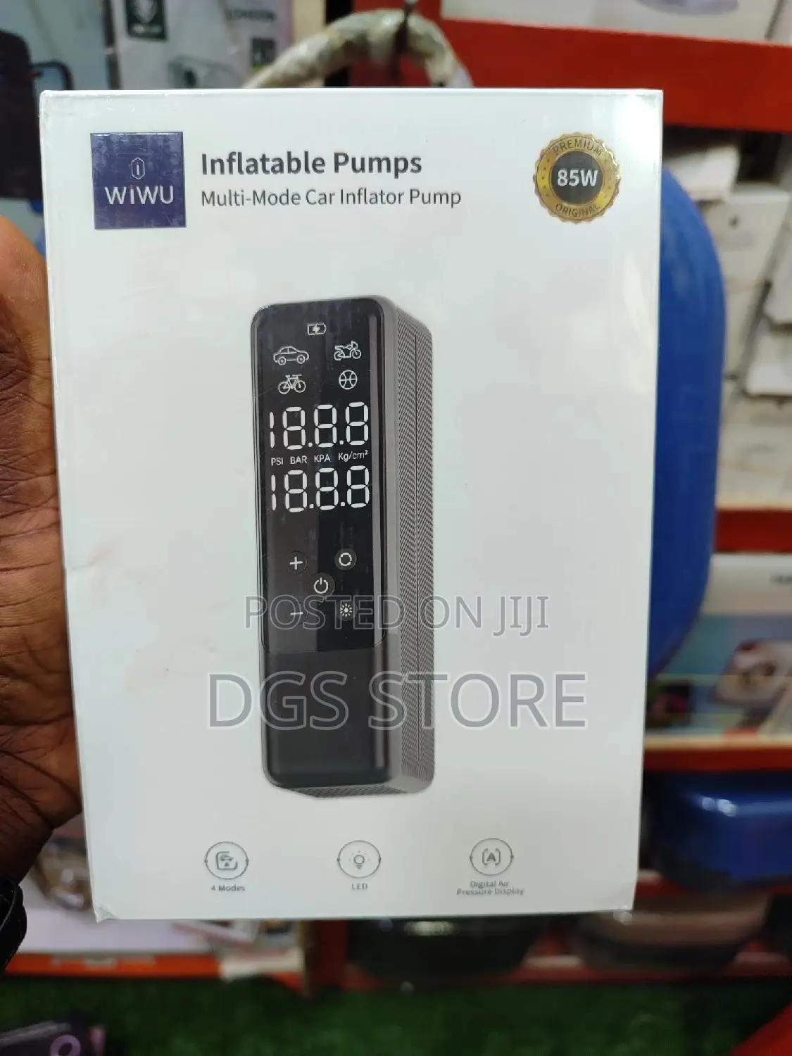 Wiwu Inflatable Pumps 85w Multi Mode Car Inflatorpumpwial001