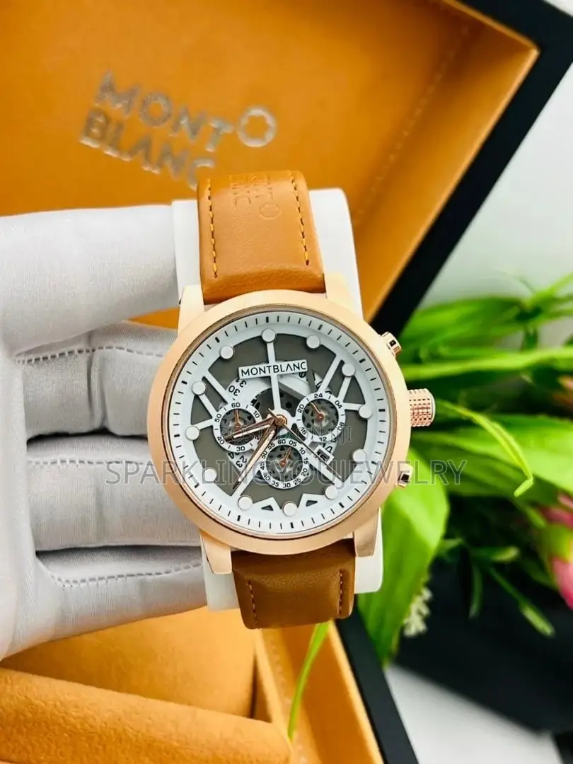 Montblanc Leather Watch