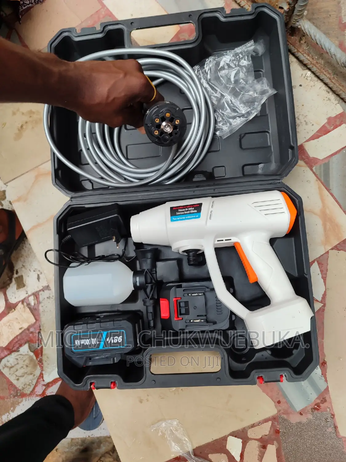 High Pressure Cordless Washer 98volts