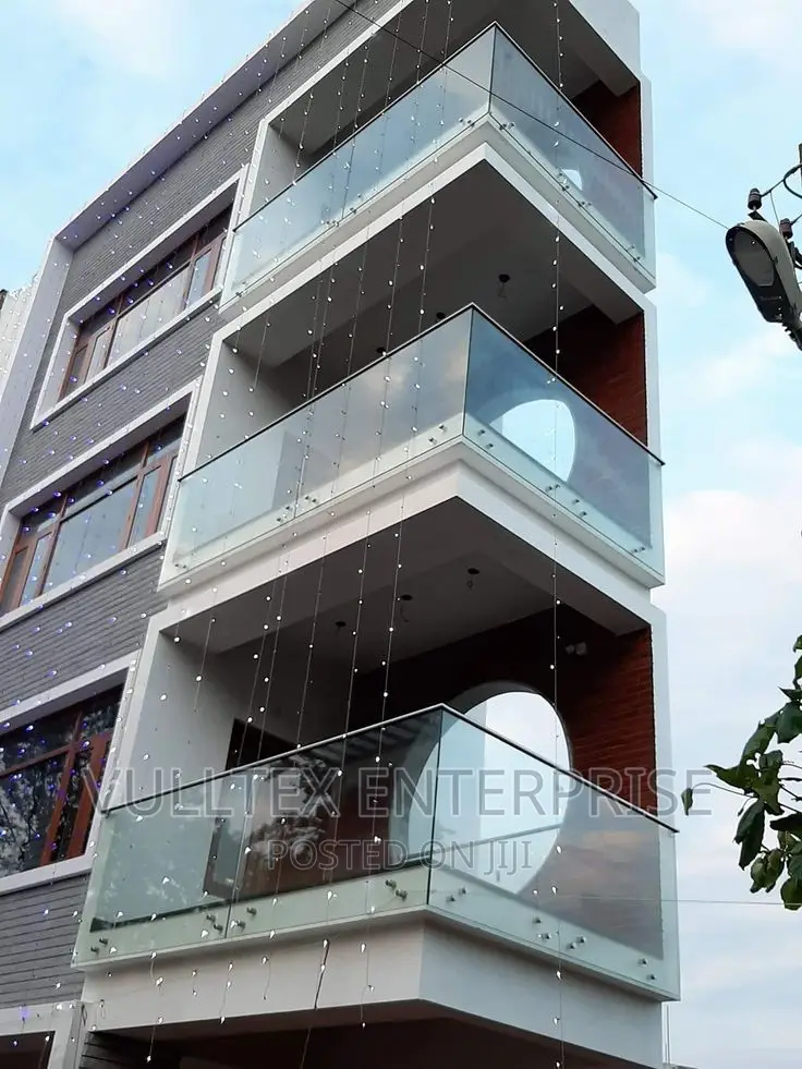 Tempered Glass Balcony Rails