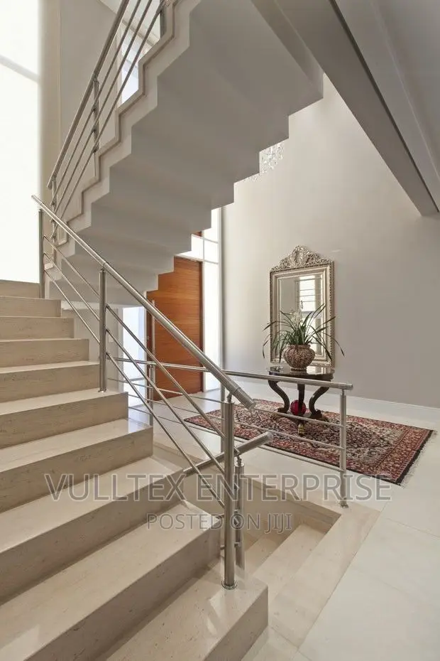 Argon Welded Stainless Steel Stair Handrail