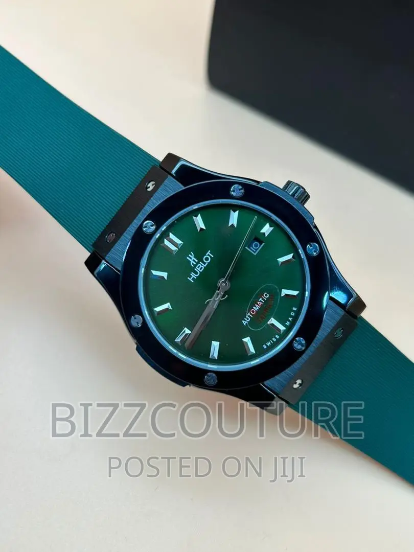 Original Hublot Rubber Strap Watch Available in Store