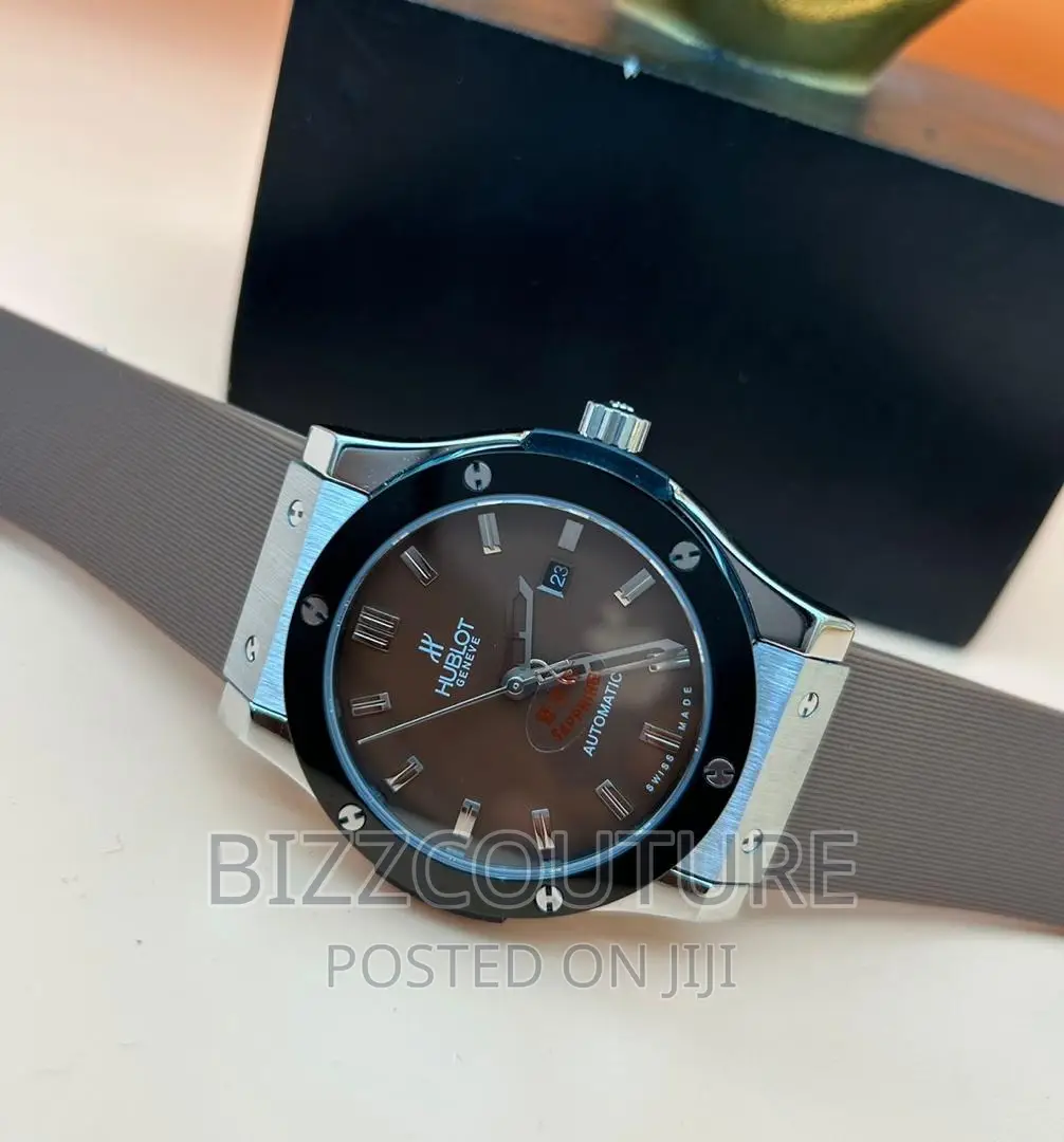 Original Hublot Rubber Strap Watch Available in Store