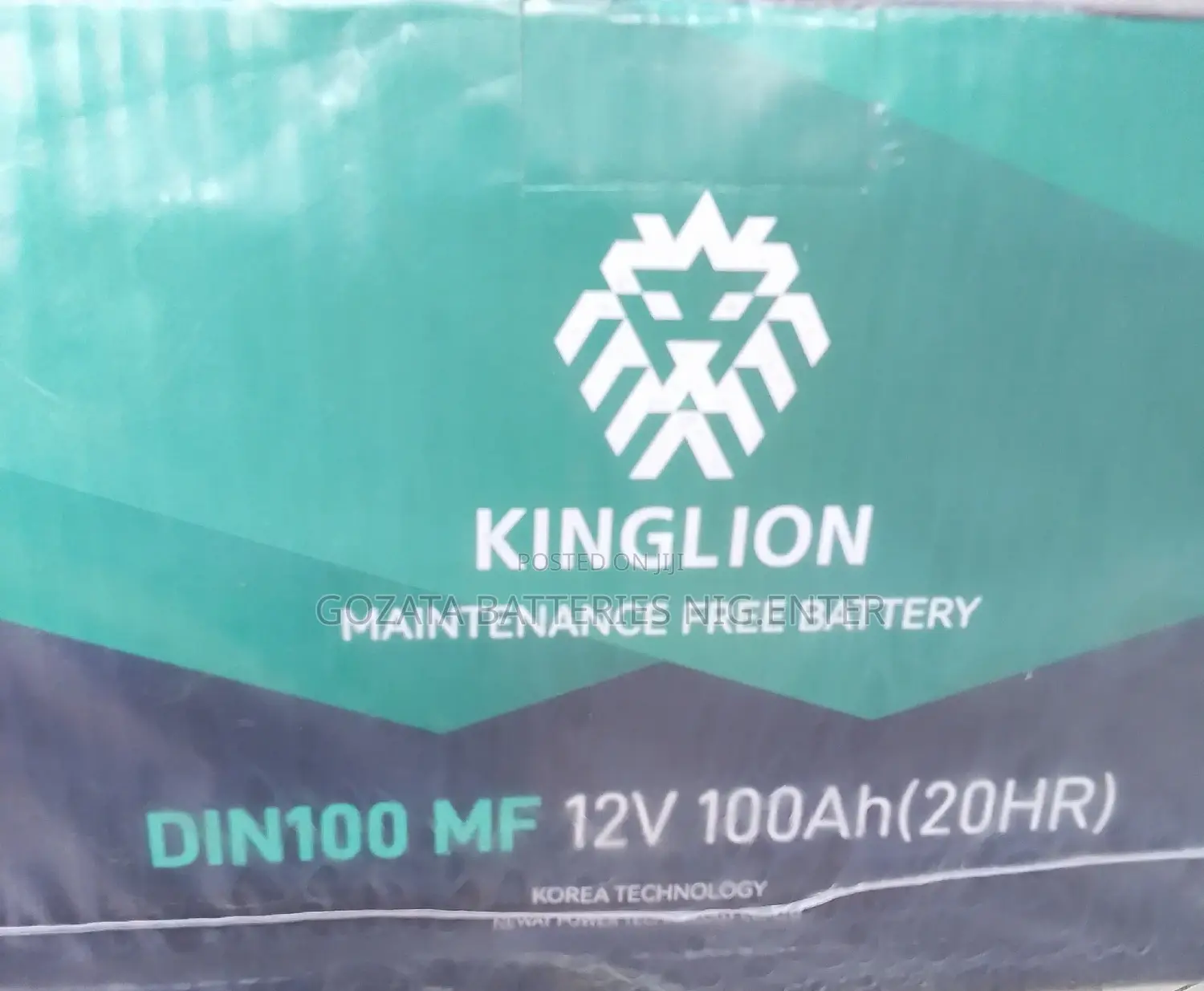 Car Battery 100ah