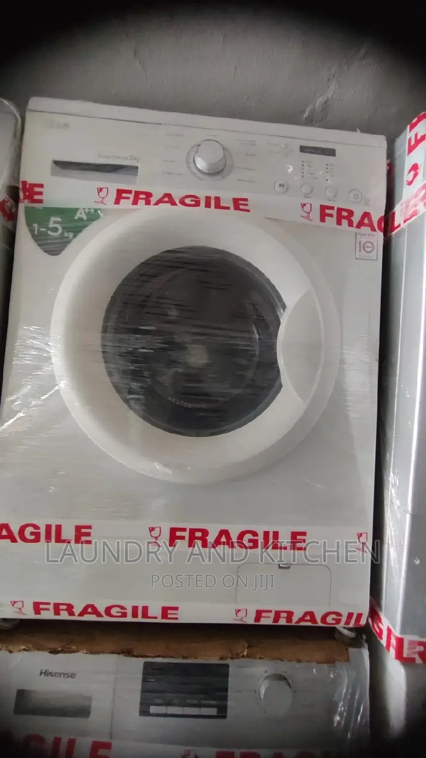 5kg LG Washing Machine Direct Drive Wash, Raise and Spin