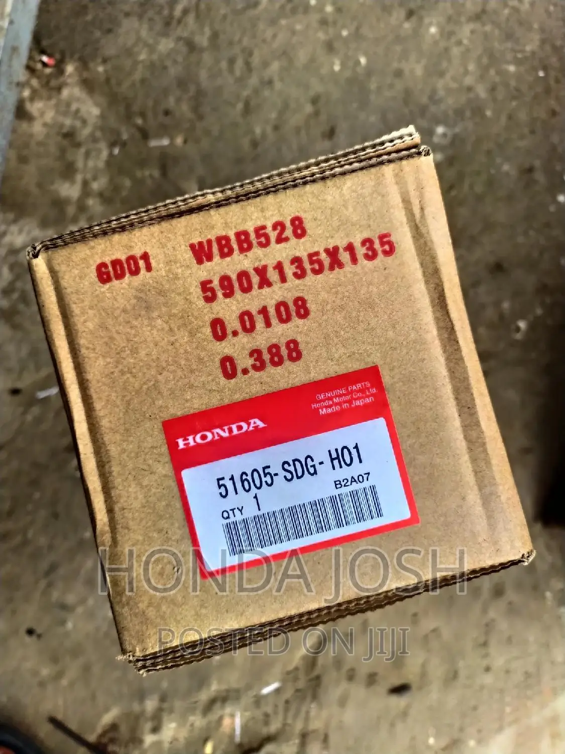 Front Shock Absorber 2003- 2007 Honda Accord/Tl (Original)