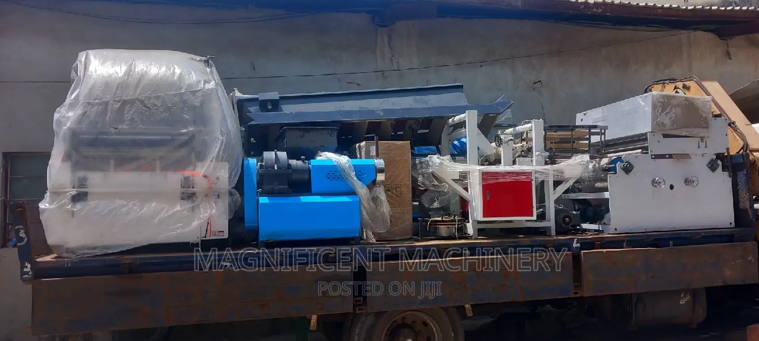 Nylons and Shopping Bags Production Machines Complete Setup