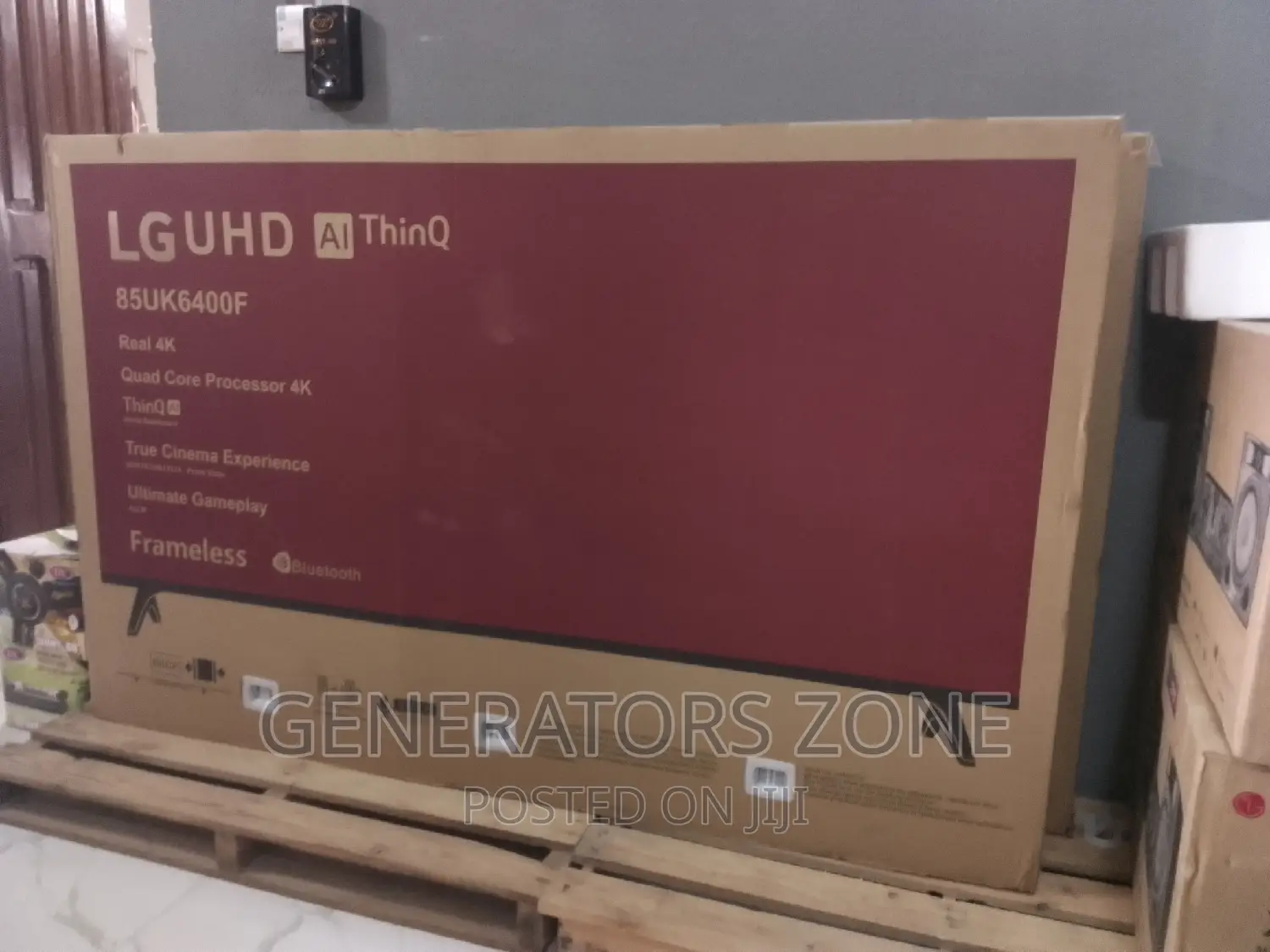 Lg-85-Inch Al Thiq Smart Tv + Bluetooth(USB,HDMI)