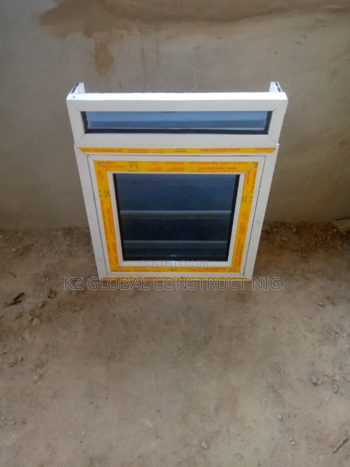 600 X 600 Aluminum Casement Window With Inner Burglary/Net