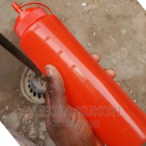 800ml Squeeze Bottle -5 Pieces