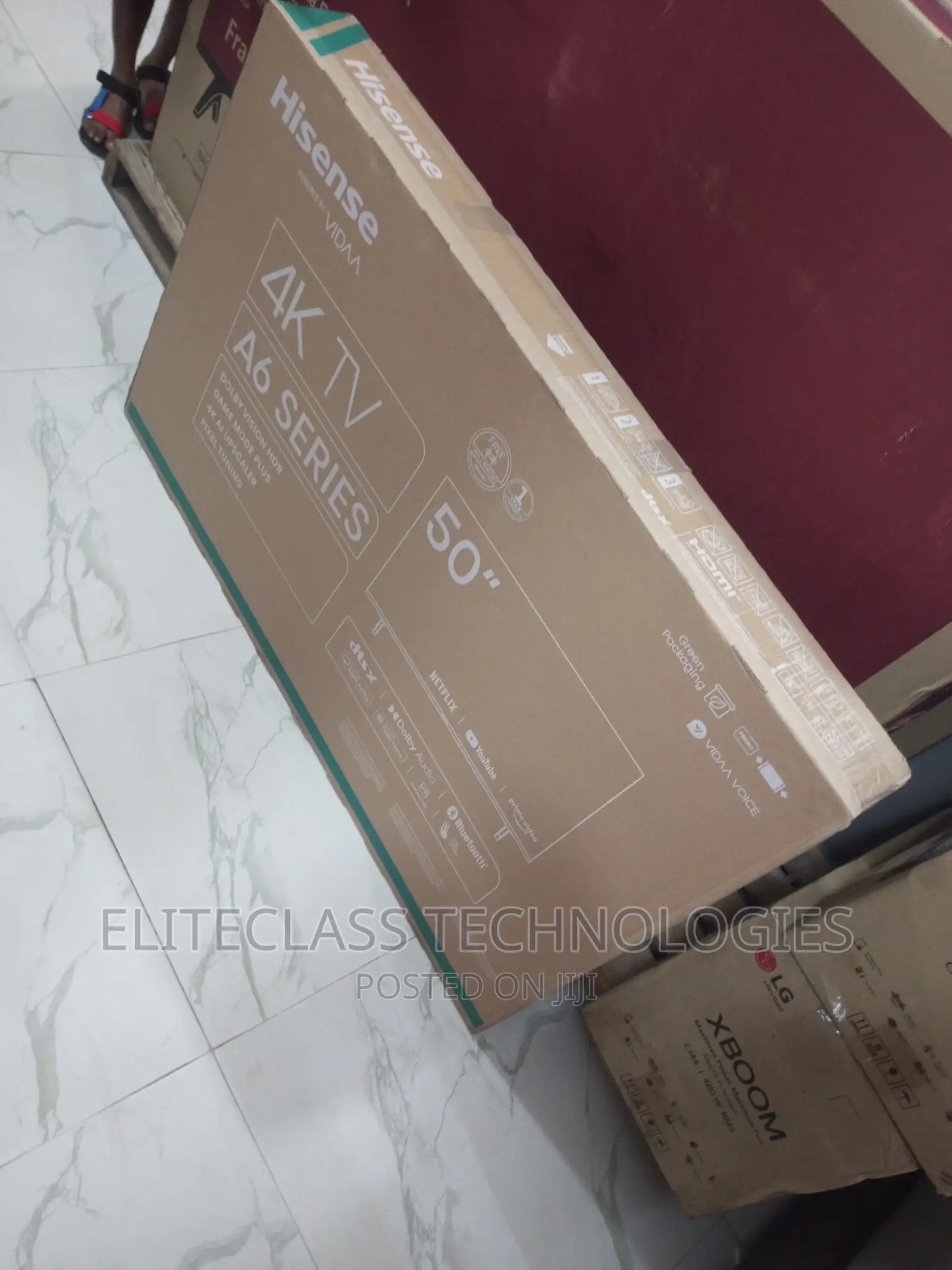 Suitable Hisense 50 A6K Series UHD With Free Wall Bracket