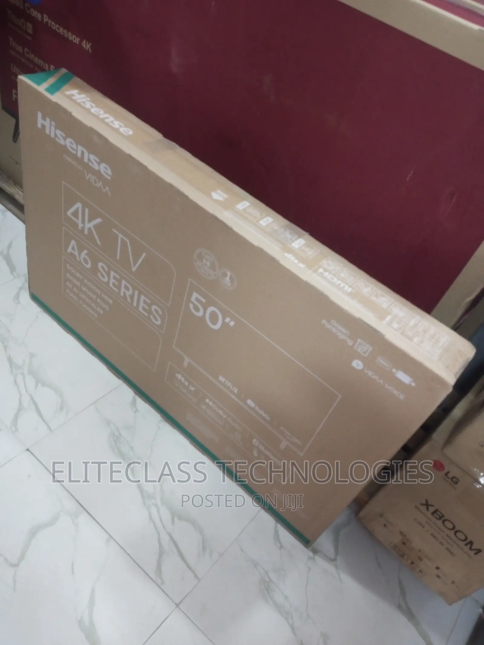 Suitable Hisense 50 A6K Series UHD With Free Wall Bracket