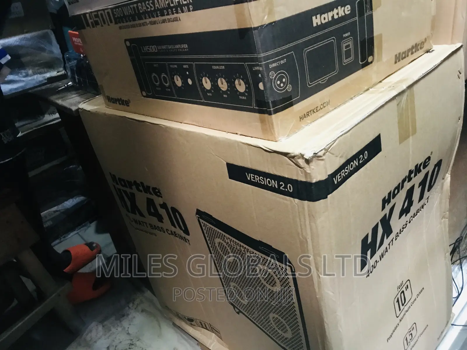 Hartke 410 V2 4x10" 400-Watt Bass Cabinet