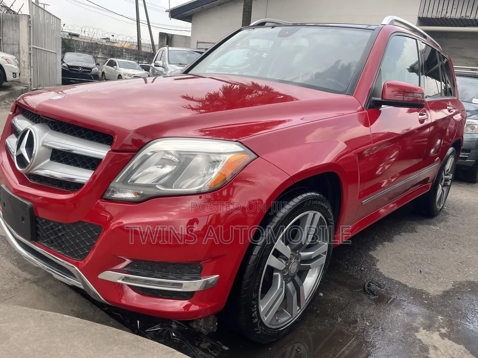 Mercedes-Benz GLK-Class 350 4MATIC 2013 Red