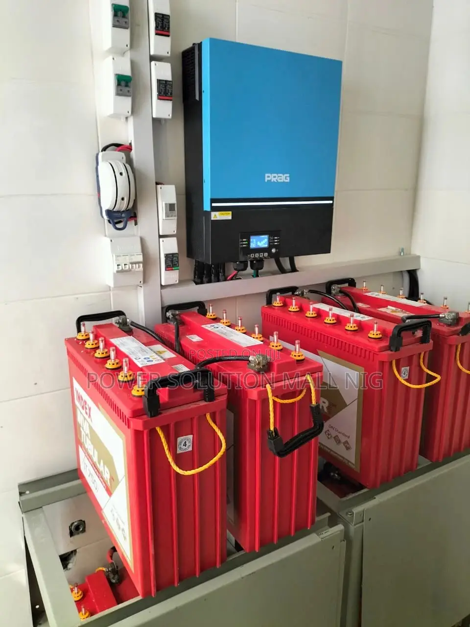 7.2kva Prag Hybrid Inverter + 4 Batteries – Complete Power System