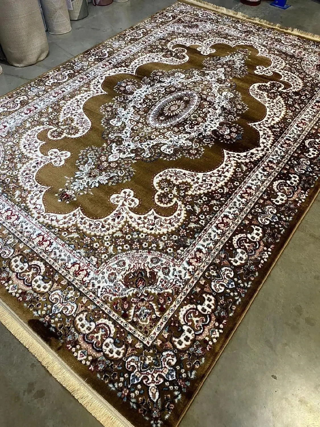 Turkish Center Rug Available In 5by7, 7by10