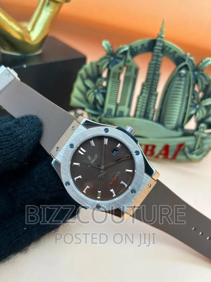 Original HUBLOT Rubber Strap Watch Available in Store